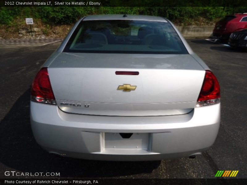 Silver Ice Metallic / Ebony 2012 Chevrolet Impala LT