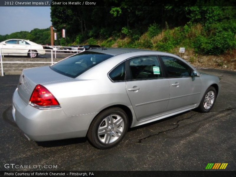 Silver Ice Metallic / Ebony 2012 Chevrolet Impala LT