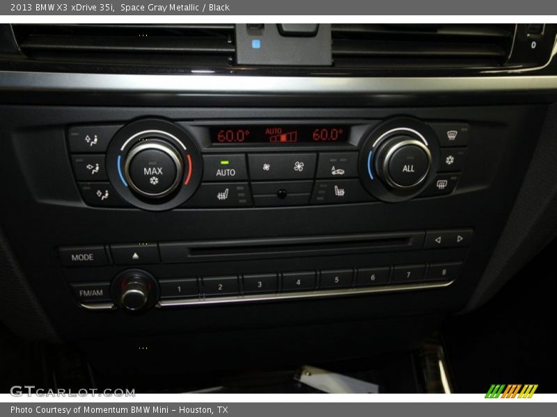 Space Gray Metallic / Black 2013 BMW X3 xDrive 35i