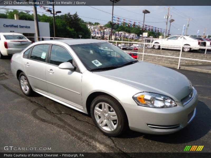 Silver Ice Metallic / Ebony 2012 Chevrolet Impala LT