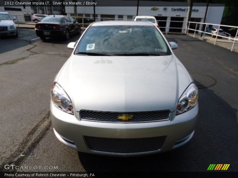 Silver Ice Metallic / Ebony 2012 Chevrolet Impala LT