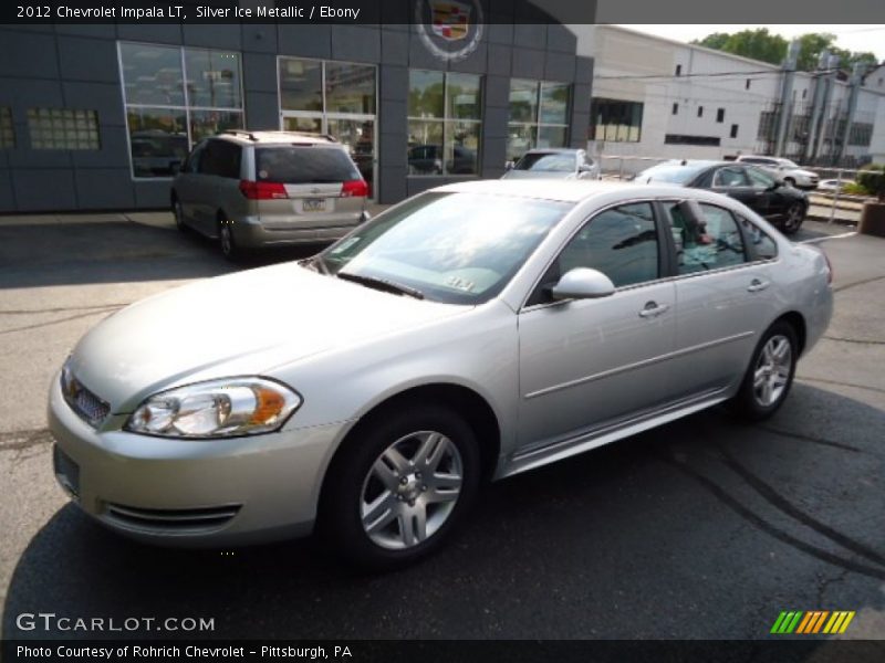 Silver Ice Metallic / Ebony 2012 Chevrolet Impala LT