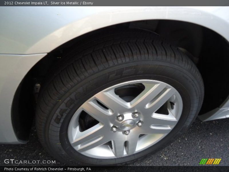 Silver Ice Metallic / Ebony 2012 Chevrolet Impala LT