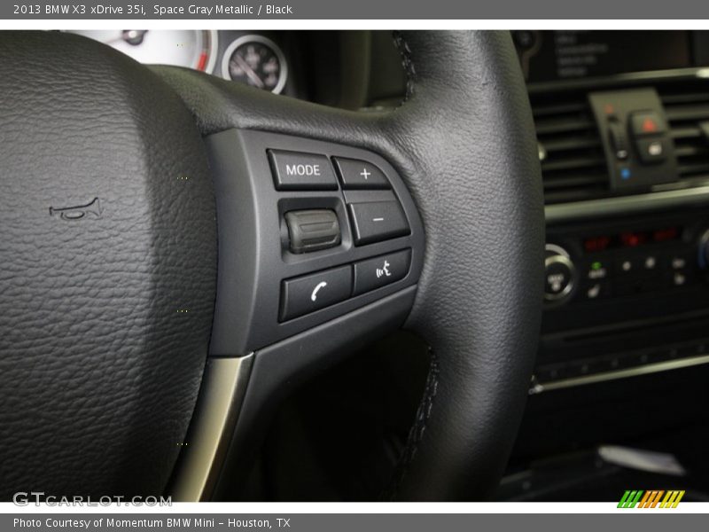 Space Gray Metallic / Black 2013 BMW X3 xDrive 35i