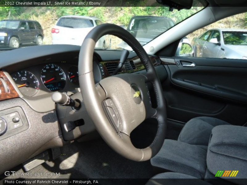 Silver Ice Metallic / Ebony 2012 Chevrolet Impala LT