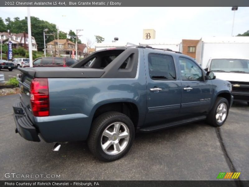 Blue Granite Metallic / Ebony 2012 Chevrolet Avalanche LS 4x4