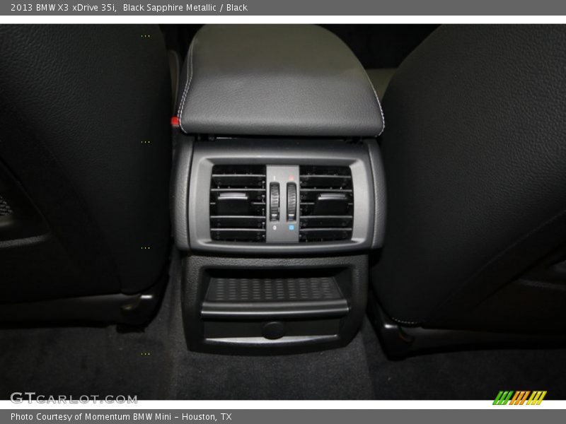 Black Sapphire Metallic / Black 2013 BMW X3 xDrive 35i