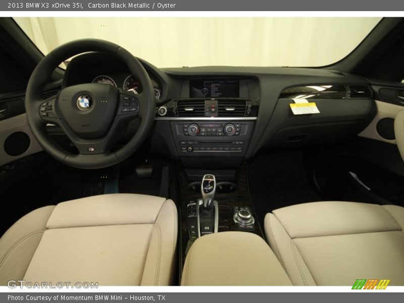 Carbon Black Metallic / Oyster 2013 BMW X3 xDrive 35i