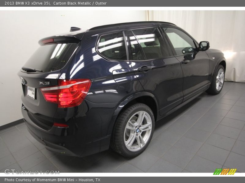 Carbon Black Metallic / Oyster 2013 BMW X3 xDrive 35i