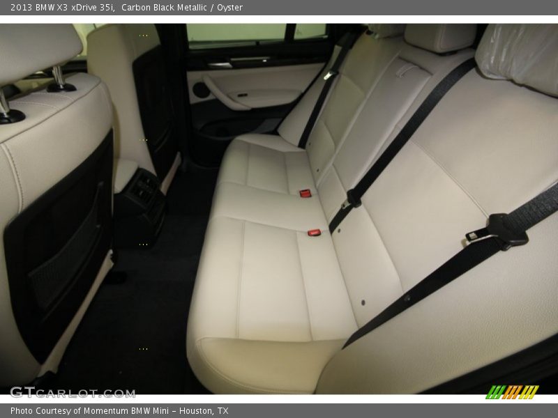 Carbon Black Metallic / Oyster 2013 BMW X3 xDrive 35i