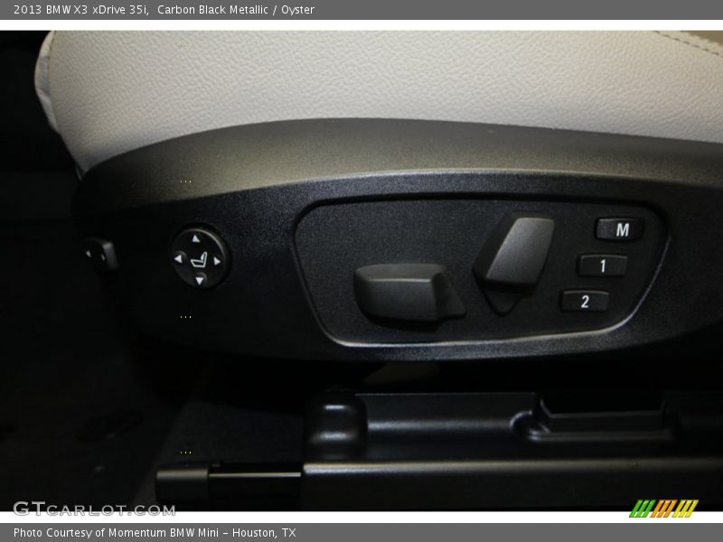 Carbon Black Metallic / Oyster 2013 BMW X3 xDrive 35i