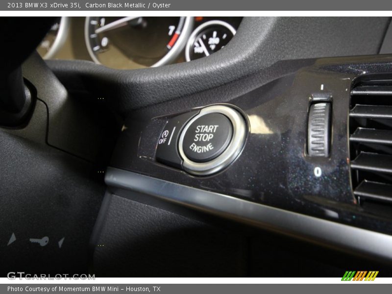 Carbon Black Metallic / Oyster 2013 BMW X3 xDrive 35i