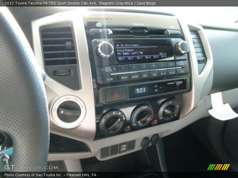 Magnetic Gray Mica / Sand Beige 2012 Toyota Tacoma V6 TRD Sport Double Cab 4x4