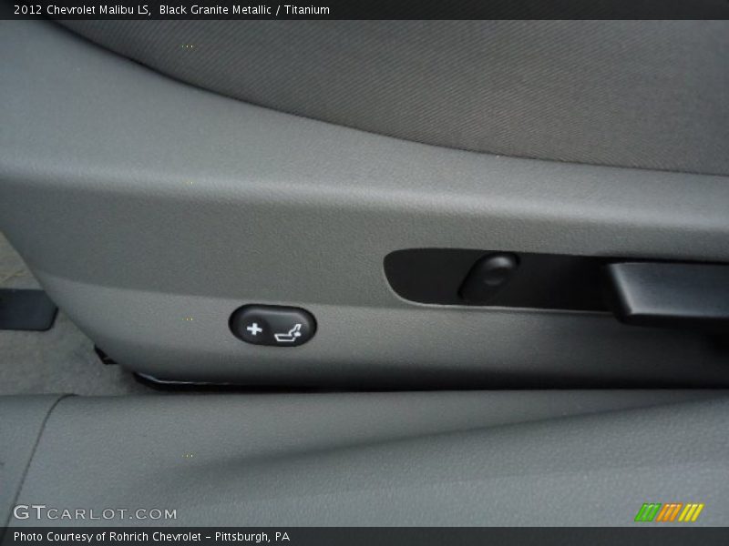 Black Granite Metallic / Titanium 2012 Chevrolet Malibu LS