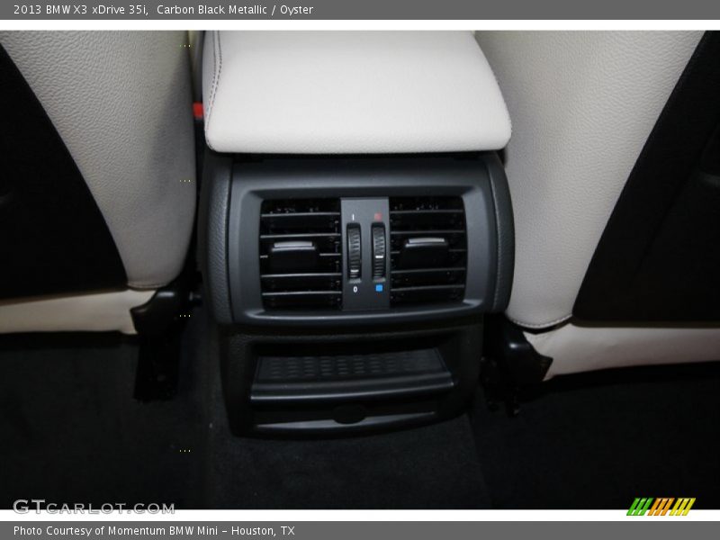 Carbon Black Metallic / Oyster 2013 BMW X3 xDrive 35i