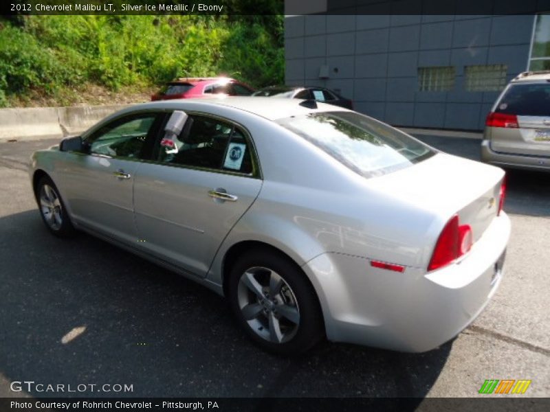 Silver Ice Metallic / Ebony 2012 Chevrolet Malibu LT