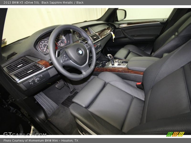 Black Sapphire Metallic / Black 2013 BMW X5 xDrive 50i