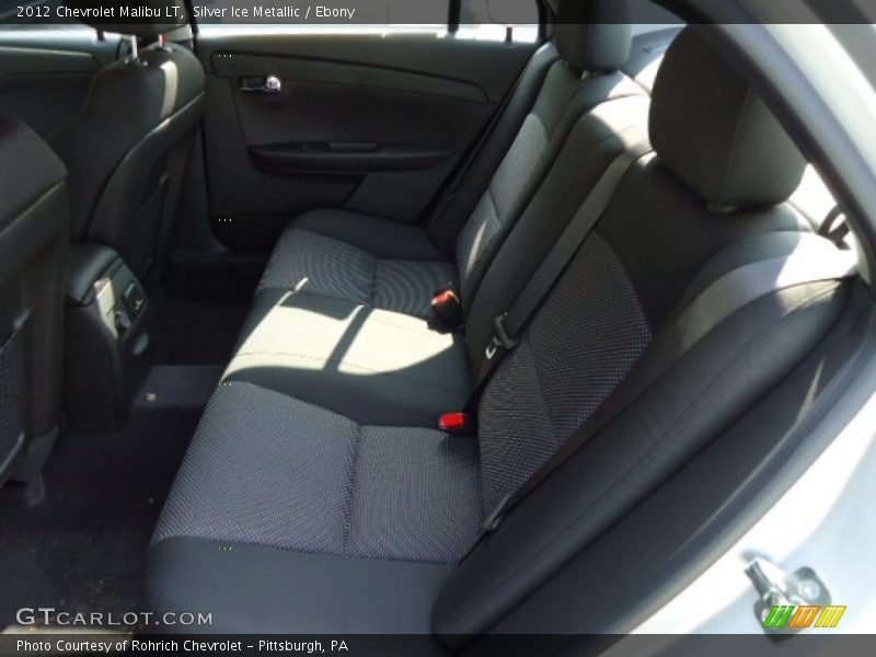 Silver Ice Metallic / Ebony 2012 Chevrolet Malibu LT