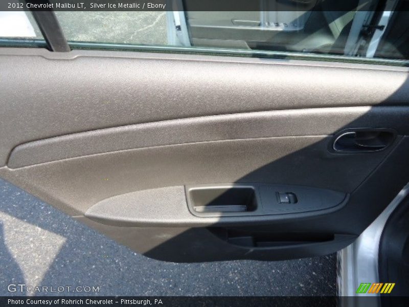 Silver Ice Metallic / Ebony 2012 Chevrolet Malibu LT