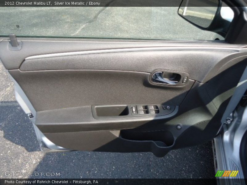 Silver Ice Metallic / Ebony 2012 Chevrolet Malibu LT