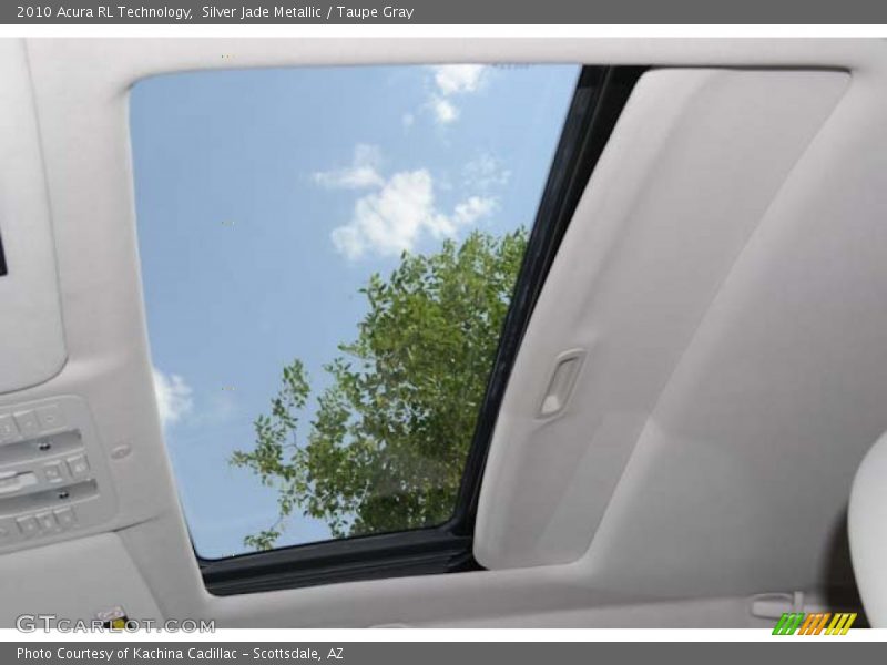 Sunroof of 2010 RL Technology
