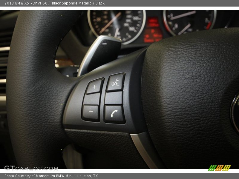 Black Sapphire Metallic / Black 2013 BMW X5 xDrive 50i