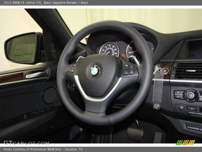 Black Sapphire Metallic / Black 2013 BMW X5 xDrive 50i