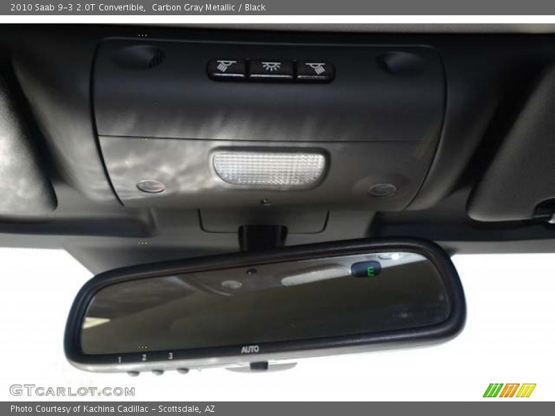 Carbon Gray Metallic / Black 2010 Saab 9-3 2.0T Convertible