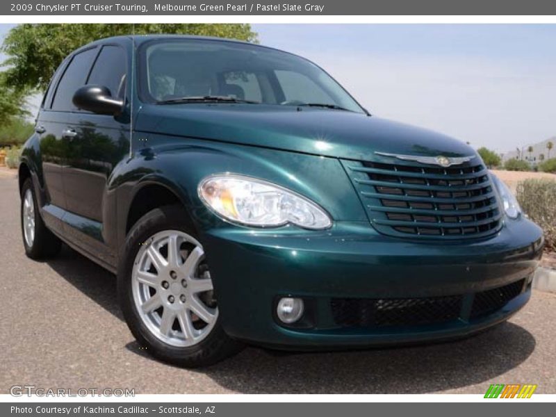 Melbourne Green Pearl / Pastel Slate Gray 2009 Chrysler PT Cruiser Touring