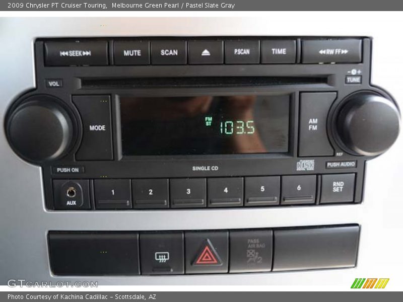 Audio System of 2009 PT Cruiser Touring
