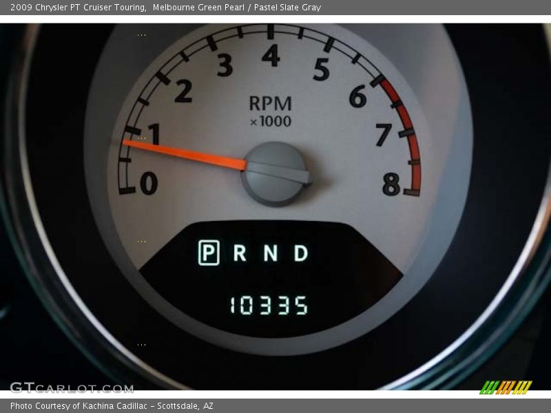 Melbourne Green Pearl / Pastel Slate Gray 2009 Chrysler PT Cruiser Touring