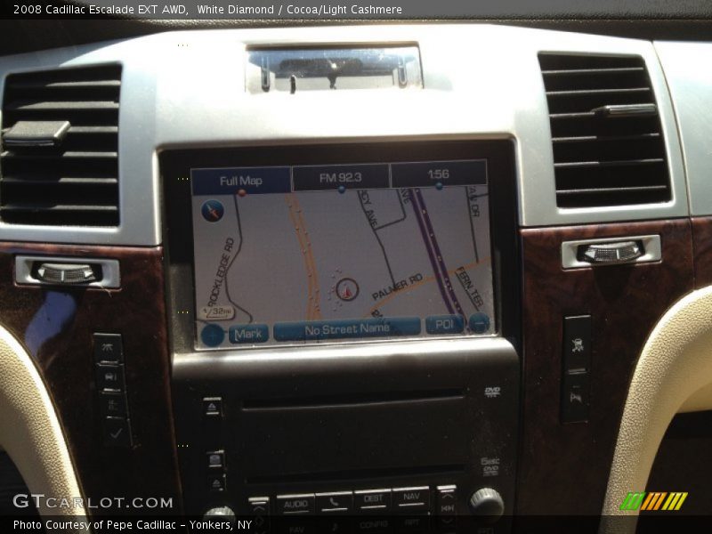 White Diamond / Cocoa/Light Cashmere 2008 Cadillac Escalade EXT AWD