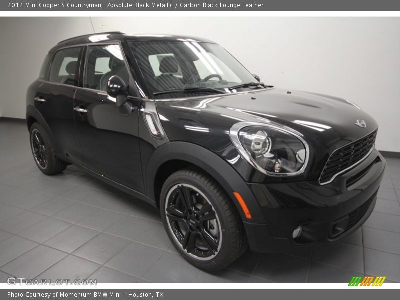 Front 3/4 View of 2012 Cooper S Countryman