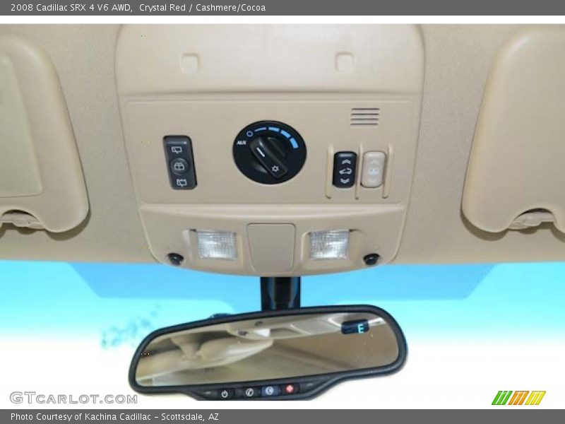 Crystal Red / Cashmere/Cocoa 2008 Cadillac SRX 4 V6 AWD