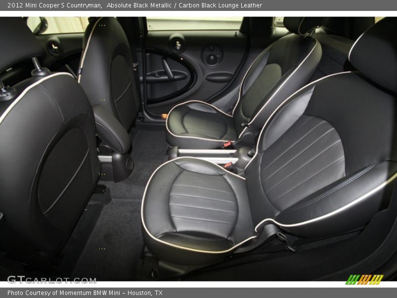 Rear Seat of 2012 Cooper S Countryman