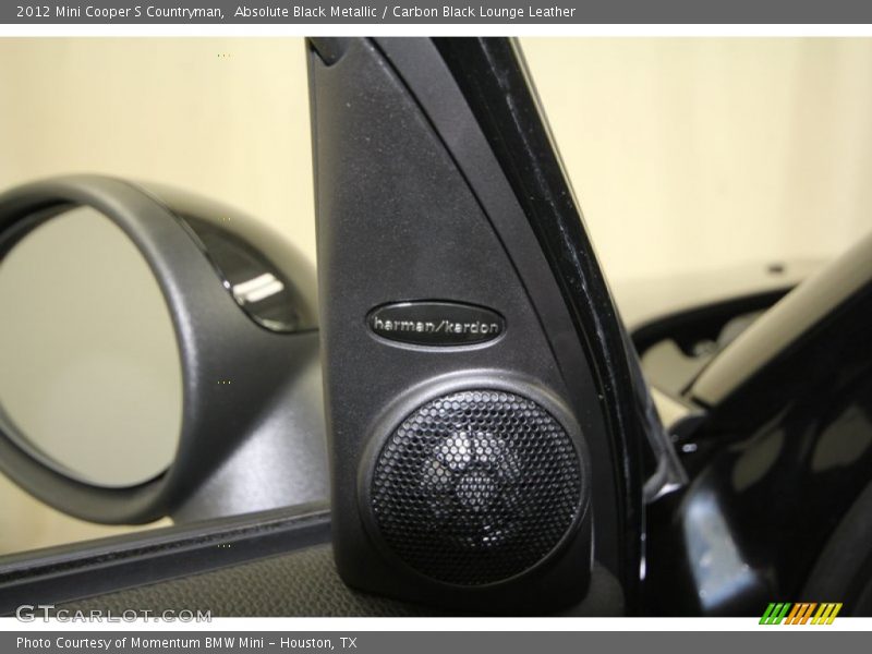 Absolute Black Metallic / Carbon Black Lounge Leather 2012 Mini Cooper S Countryman