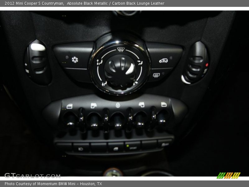 Absolute Black Metallic / Carbon Black Lounge Leather 2012 Mini Cooper S Countryman