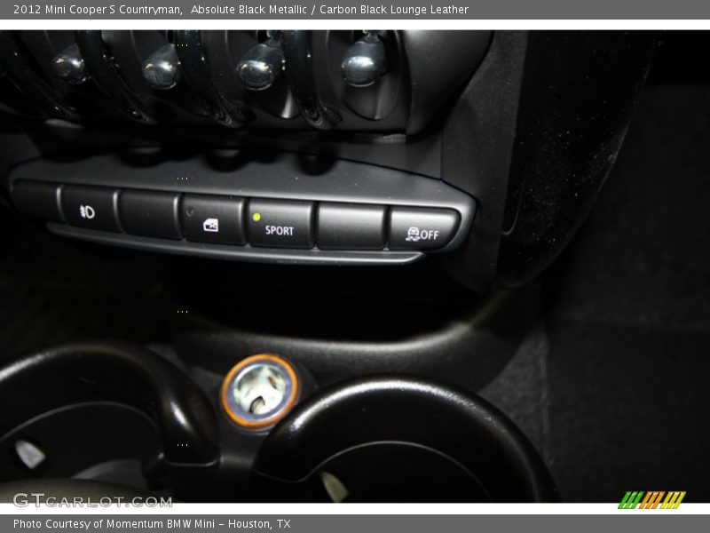 Absolute Black Metallic / Carbon Black Lounge Leather 2012 Mini Cooper S Countryman