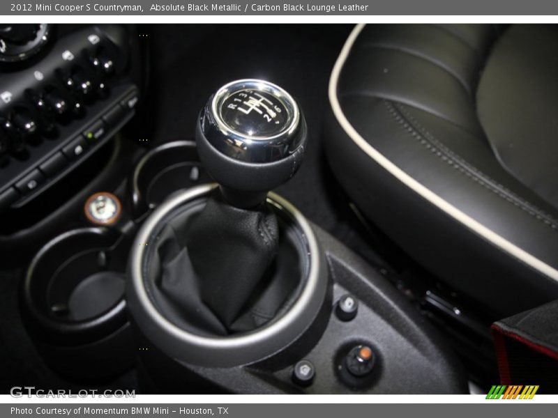  2012 Cooper S Countryman 6 Speed Manual Shifter