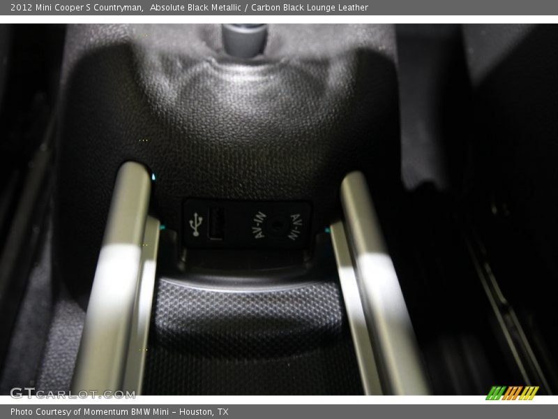 Absolute Black Metallic / Carbon Black Lounge Leather 2012 Mini Cooper S Countryman
