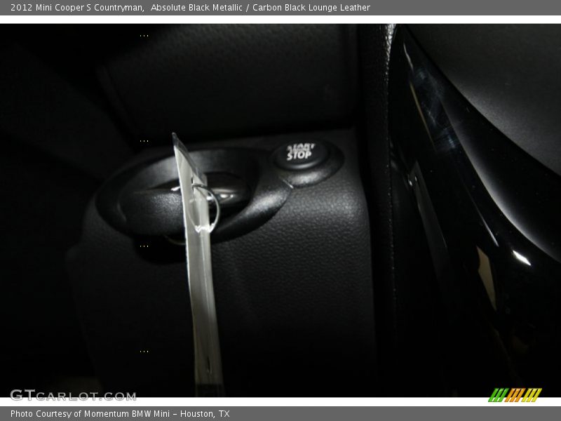 Absolute Black Metallic / Carbon Black Lounge Leather 2012 Mini Cooper S Countryman