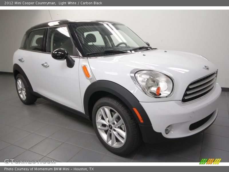 Light White / Carbon Black 2012 Mini Cooper Countryman