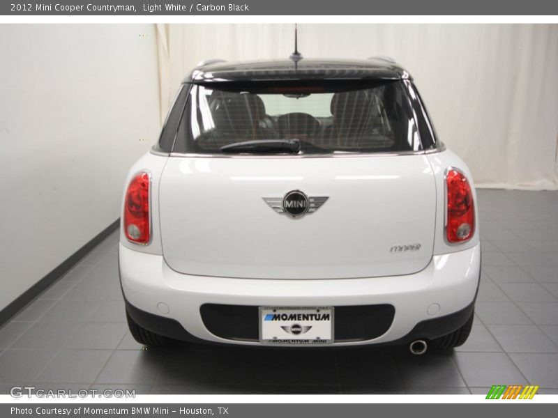 Light White / Carbon Black 2012 Mini Cooper Countryman