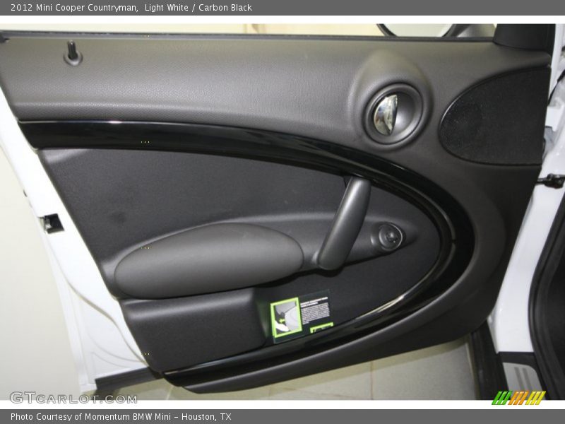 Light White / Carbon Black 2012 Mini Cooper Countryman