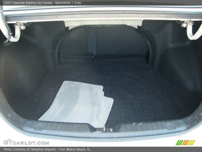 Quicksilver / Gray 2007 Hyundai Elantra GLS Sedan