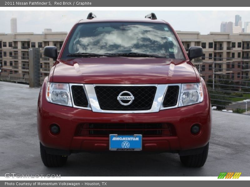 Red Brick / Graphite 2011 Nissan Pathfinder S