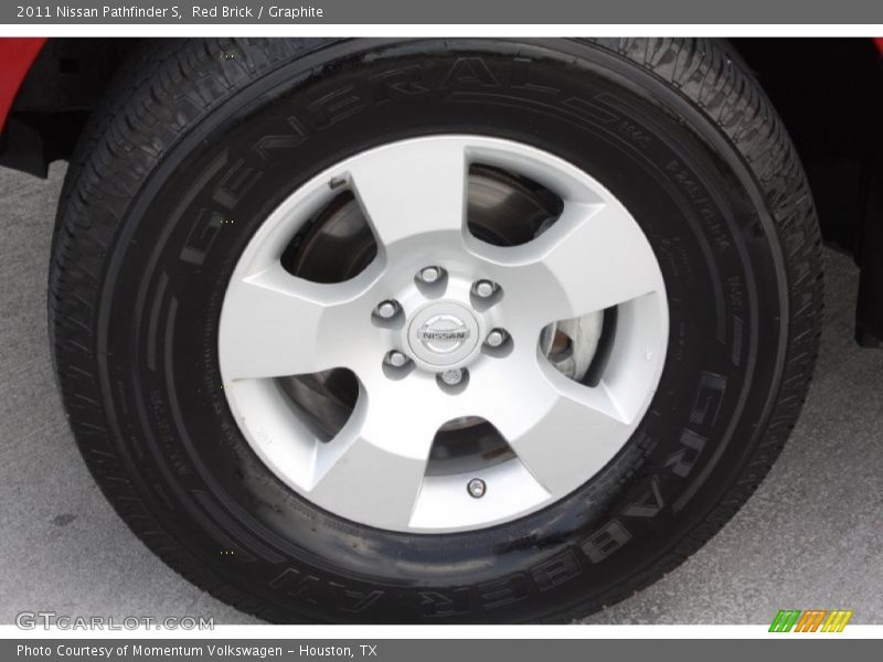 Red Brick / Graphite 2011 Nissan Pathfinder S