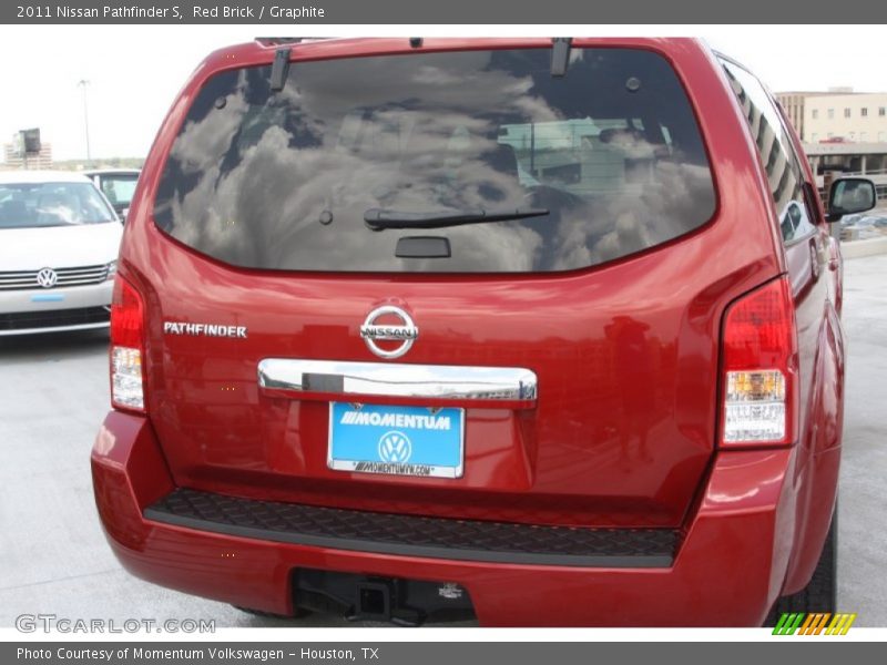 Red Brick / Graphite 2011 Nissan Pathfinder S
