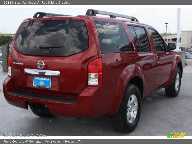 Red Brick / Graphite 2011 Nissan Pathfinder S