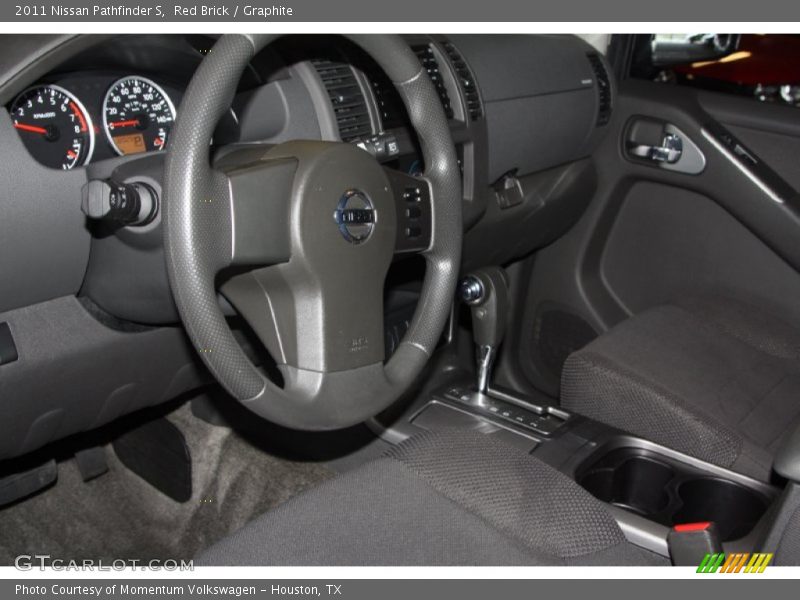Red Brick / Graphite 2011 Nissan Pathfinder S